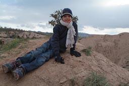 Marco, tired in Cappadocia.