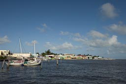 Water Front, north Belize City.