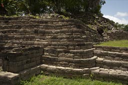 Maya site Lubaantum in Belize.