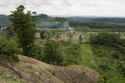 Landscape Rio Ixcan. Guatemala.