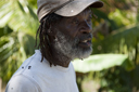 Garifuna, our false guide in Livingston.