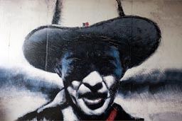Of Sandinistas, Christians and King Daniel, journey through Nicaragua, Leon to Managua, to Granada. Volcanos and Beaches. Augusto Cesar Sandino. Nicaragua managua, mural.