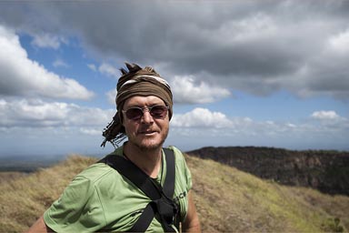 Me on Masaya, Nicaragua.