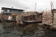 Guna village, Panama, Guna Yala island.