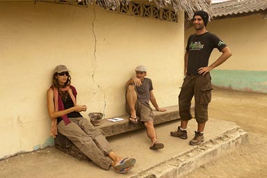 Waiting for lancha on Guna Yala, Ustupu.