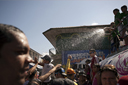 Water spraying, Carnival Las Tablas, Panama.