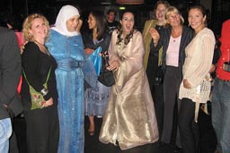 Suzanna, Zohra, Khadija, Hannah, Hasna, Somaya, Sylvia, Monika, Vienna, Sep 2006.