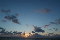 Sun sets. Bloemendaal strand.