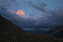 Pink cloud Col de Var. Pink cloud Col de Var.