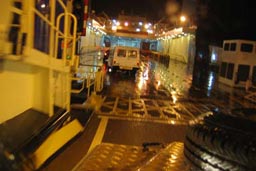 Boarding ferry to France