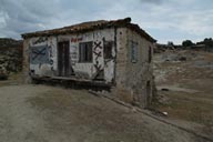 Chalkidiki, shed in ruins. Greece.