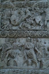 Thessaloniki, Relief on arch of Galerius.