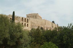 Acropolis and Parthenon.