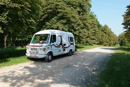 MB307 in Hungary, first camp. Near Papa