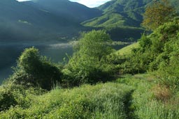 Alpi Apuane, Apuane Alps, Lago Vaglio, Monte Pisamino, Vagli Sotto, Fontana delle Monache.