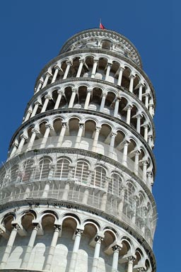 Leaning Tower of Pisa.