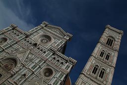Firenze|Florence basilica, front of cathedral, Italy, Italia, Maria del Fiore.