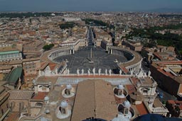 Rome/Roma, San Pietro/St. Peter view from top.