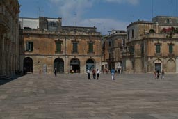 Lecce, Puglia, Piazza Duomo.