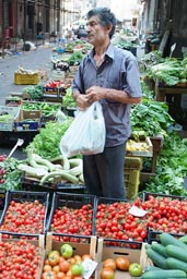 Catania vegetable markets.