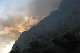 Wildfires Sicily, Palermo