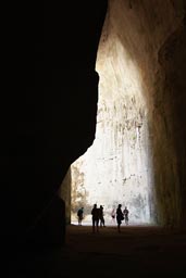 Siracusa/Syracuse, Latomia del Paradiso. Orecchio di Dionigi.