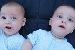 Twins Daniel and David, Italy, Italia.