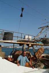 Trapani, fisher boats, fishing cutter, old harbor, port.