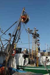 Trapani, fisher boats, cutter, old harbor, port.