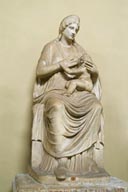 Greek goddess breastfeeding, Vatican Museum.