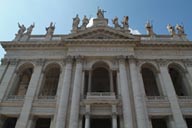 San Giovanni Laterano, front.