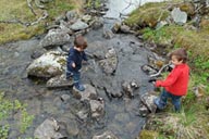 Challenge, river crossing.