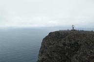 Foggy Nordkapp.