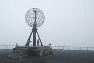 Boys enter Nordkapp site.