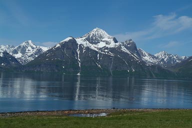 Lyngen mountains.