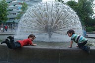 Fascinating fountain, Oslo.