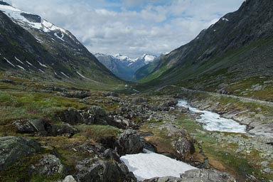 High mountains, Norway.