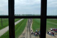 Auschwitz Birkenau from the watch tower.