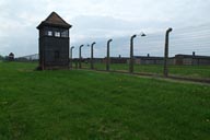 Auschwitz Birkenau, watch tower.