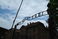 Arbeit macht frei. Auschwitz.