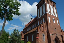 Bartoszyce, Crusader church.