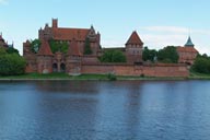 Malbork on Nogat, in the Vistula Delta.