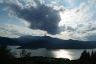 Lake Bicaz/Bistrita, Carpathians, Romania.