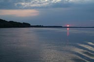 Sunrise Danube, Romania.