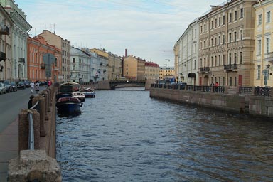St. Petersburg, water way.
