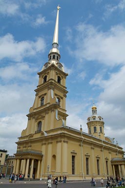 St. Peter and Paul cathedral, St. Petersburg.