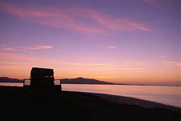 Land Rover, early morning, sound of Bernaray