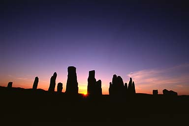 Stones at Sunset