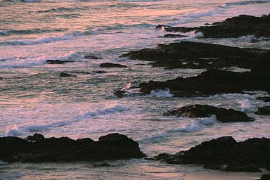 Rocks in Sunset light