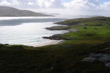 Walking around Vatersay